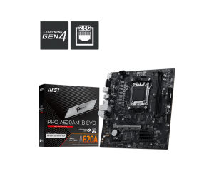 MSI PRO A620AM-B EVO DDR5 AM5 7E36-001R (7E36-001R)